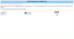 Desktop Screenshot of lists.flossmanuals.net