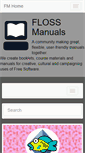 Mobile Screenshot of flossmanuals.net