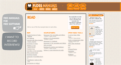 Desktop Screenshot of booki.flossmanuals.net